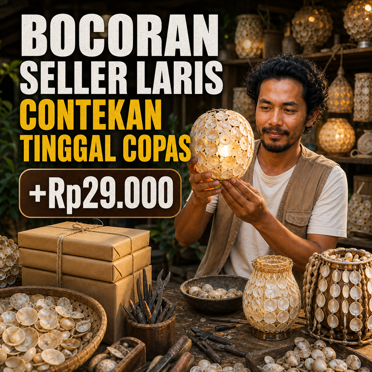 Bocoran Seller Laris - Paket Contekan Tinggal Copas